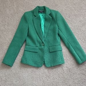 Central Park West Emerald Green Blazer